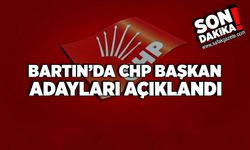 Bartın’da CHP Belediye Başkan Adayları açıklandı!
