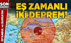 İstanbul ve Bursa’da eş zamanlı iki deprem!