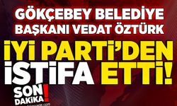Gökçebey Belediye Başkanı Vedat Öztürk İYİ Parti'den istifa etti!
