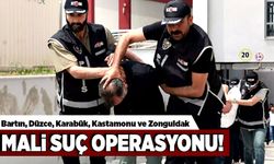 63 ilde mali suç operasyonu! 302 gözaltı…