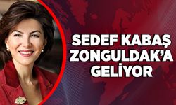 Sedef Kabaş Zonguldak’a geliyor