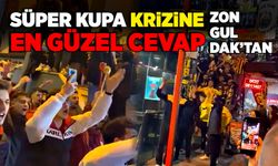 Süper Kupa krizine Zonguldak’tan en güzel cevap