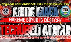 Çorumlu hakem Zonguldak Kömürspor’un ilk, Serik’in 4’üncü maçını yönetecek