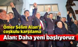 Ömer Selim Alan'a coşkulu karşılama