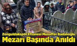 Zonguldakspor Efsanesi Muzaffer Badalıoğlu, Mezarı Başında Anıldı