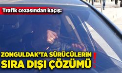 Trafik cezasından kaçış: Zonguldak’ta sürücülerin sıra dışı çözümü!