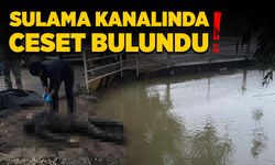 Sulama kanalında askerler tarafından ceset bulundu!