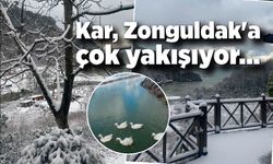 Kar, Zonguldak’a çok yakışıyor