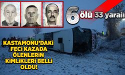 Kastamonu'daki yolcu otobüsü kazasında hayatını kaybedenlerin kimliği belirlendi!