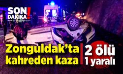 Zonguldak'ta kahreden kaza! 2 ölü, 1 yaralı