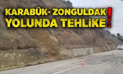 Karabük-Zonguldak yolunda tehlike!