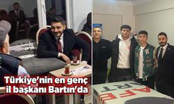 Türkiye'nin en genç il başkanı Bartın'da