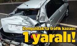 Zonguldak’ta meydana gelen kazada 1 kişi yaralandı