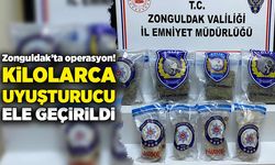 Zonguldak’ta operasyon! Kilolarca uyuşturucu ele geçirildi!