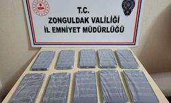Zonguldak'ta gümrük kaçağı cep telefonları ele geçirildi