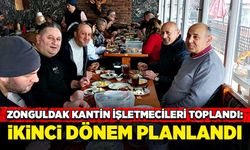 Zonguldak kantin işletmecileri toplandı: İkinci dönem planlandı