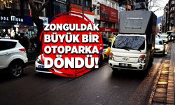 Zonguldak büyük bir otoparka döndü!