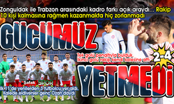 Trabzon'un 10 kişi kalması da yetmedi! Zonguldak Kömürspor evinde kayıp: 2-4