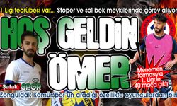 Zonguldak Kömürspor’dan bir transfer daha... Menemensporlu Ömer’in transferi bitti