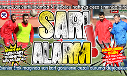 Zonguldak Kömürspor’da Esenler Erokspor maçı öncesi kart alarmı! Çok dikkatli olmalıyız