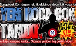 Zonguldak Kömürspor’da hoca değişikliği... Yeni hoca kampa katıldı!