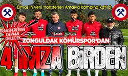 Zonguldak Kömürspor 4 yeni transferi tanıttı... Bu başlangıç, devamı gelecek