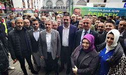 AK Parti Zonguldak teşkilatı,  31 Mart seçimleri öncesi seçim bürosu açtı.