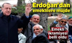 Erdoğan'dan emeklilere bayram ikramiyesi müjdesi
