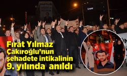 Zonguldak Ülkü Ocakları, Fırat Yılmaz Çakıroğlu'nu andı