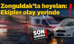Zonguldak’ta heyelan: Ekipler olay yerinde