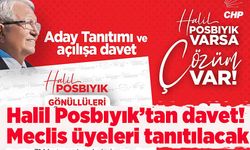 Halil Posbıyık’tan davet! Meclis üyesi tanıtılacak