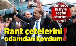 Gökhan Mustafa Demirtaş binlerce kişiyle seçim startını verdi
