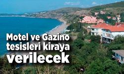 Türkali'de motel ve gazino tesisleri kiralanacak