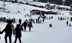 Keltepe Kayak Merkezi hafta sonu 5 bin kişi ağırladı