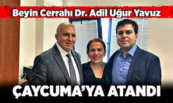 Beyin Cerrahı Dr. Adil Uğur Yavuz Çaycuma’ya atandı