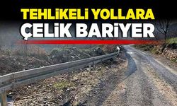 Tehlikeli yollara çelik bariyer!