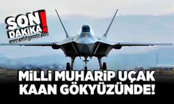 Milli Muharip Uçak Kaan gökyüzünde