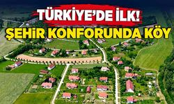 Türkiye’de bir ilk! Şehir Konforunda köy