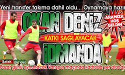 Yeni transfer Okan Deniz’den taraftara çağrı: “Bizi Vanspor maçında yalnız bırakmayın”