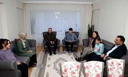 Hacıbektaşoğlu şehit polisin ailesi ile iftarda buluştu