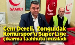 Cem Dereli Zonguldakspor ve 67 öğrenci İçin taahhüt verdi