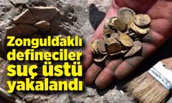 Zonguldak'ta define avcıları suç üstü yakalandı
