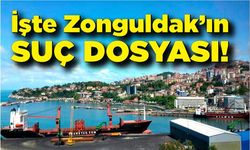 İşte Zonguldak’ın suç dosyası!
