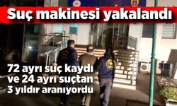 Zonguldak'ta suç makinesi yakalandı! 72 ayrı suç kaydı, 24  ayrı suçtan aranıyordu