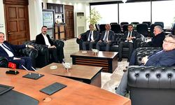 AK Parti Zonguldak Milletvekili Bozkurt'tan Rektör Özölçer'e ziyaret