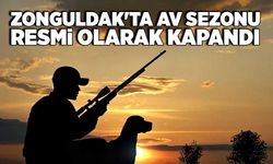 Zonguldak'ta av sezonu resmi olarak kapandı