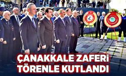 Çanakkale Zaferi Zonguldak'ta törenle kutlandı!