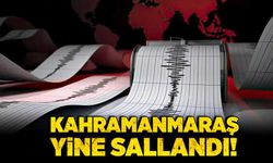 Kahramanmaraş'ta 4.0 deprem!