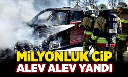 Milyonluk cip alev alev yandı!