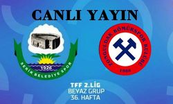 Serik Belediyespor-Zonguldak Kömürspor maçı canlı yayın